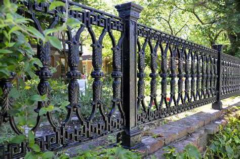 old house with metal fences|all about metal fences.